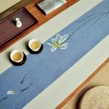 Load image into Gallery viewer, Hand painted waterproof tea mat/tea flag
