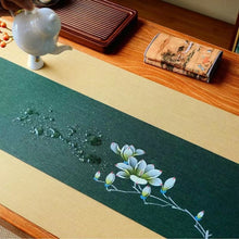 Load image into Gallery viewer, Hand painted waterproof tea mat/tea flag
