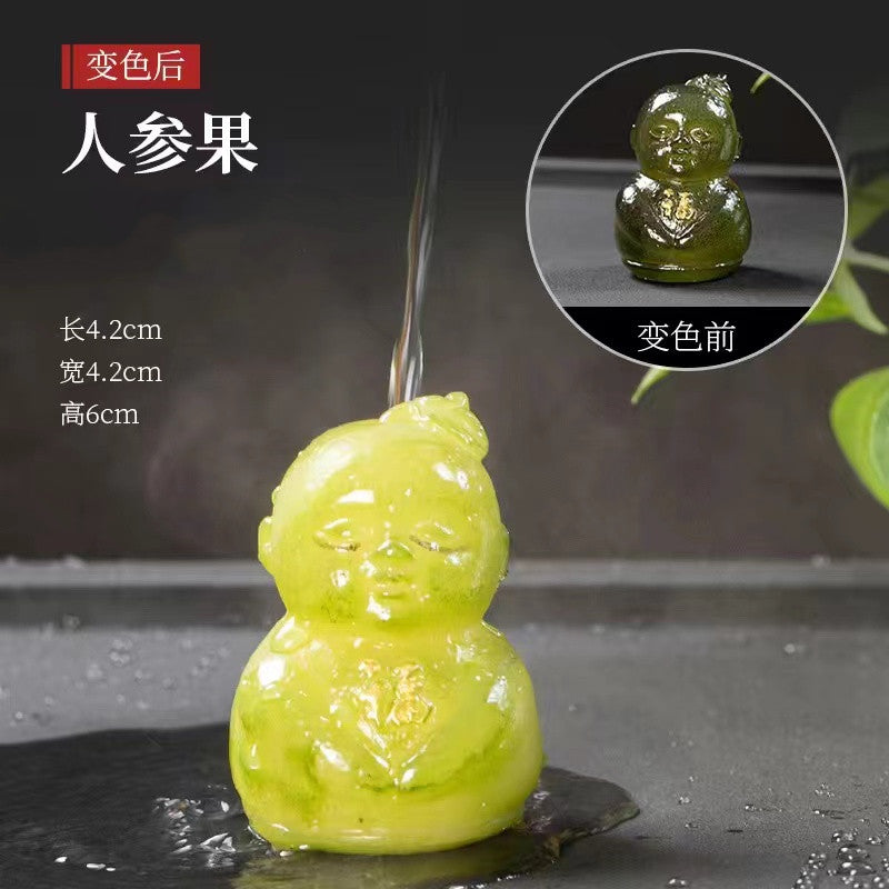 Color-changing fruits tea pets