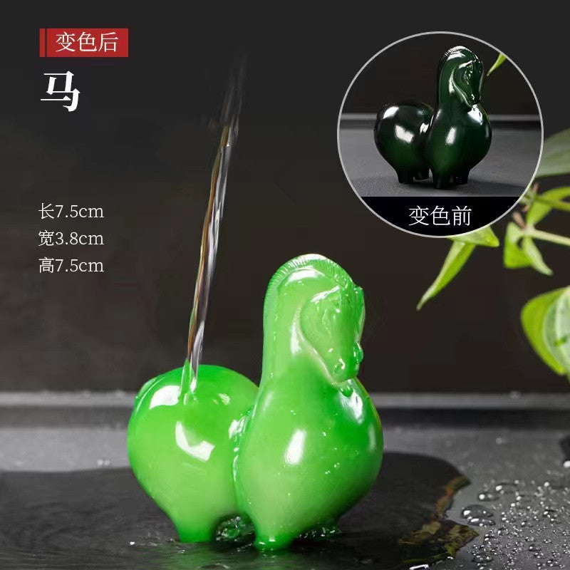 Color-changing fruits tea pets