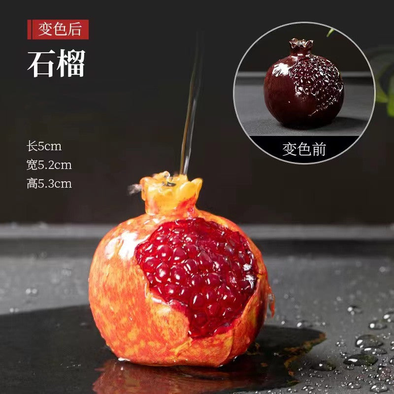 Color-changing fruits tea pets