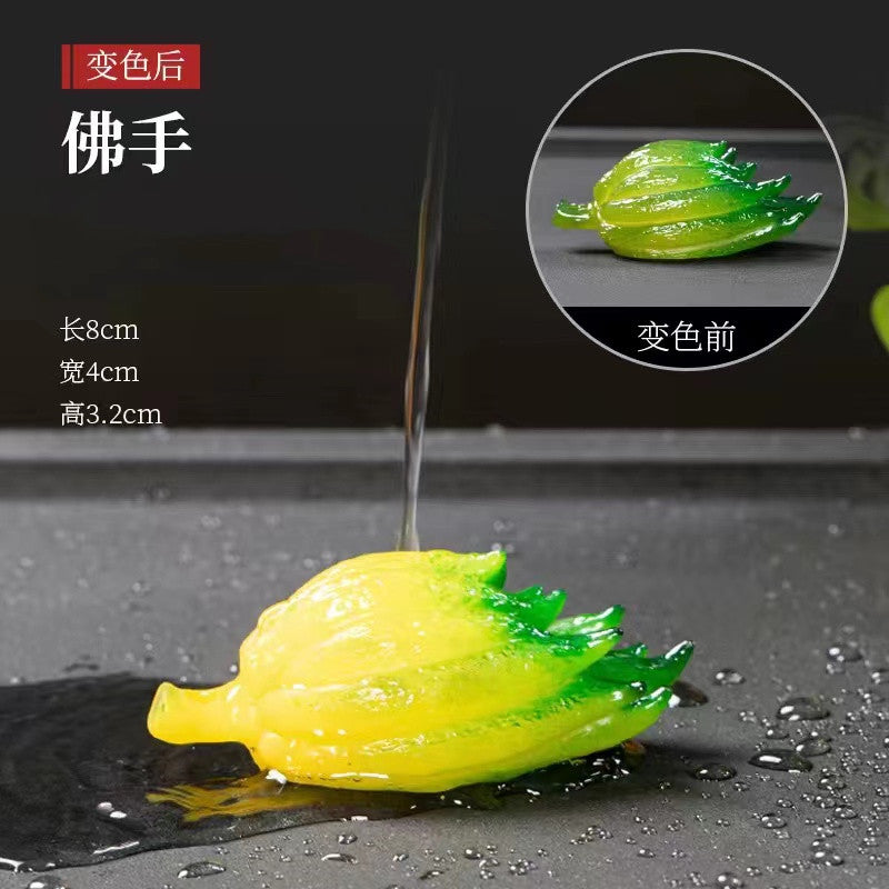 Color-changing fruits tea pets