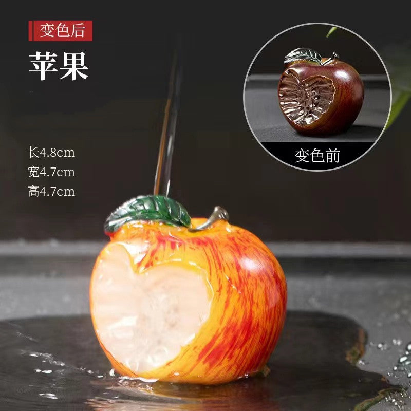 Color-changing fruits tea pets