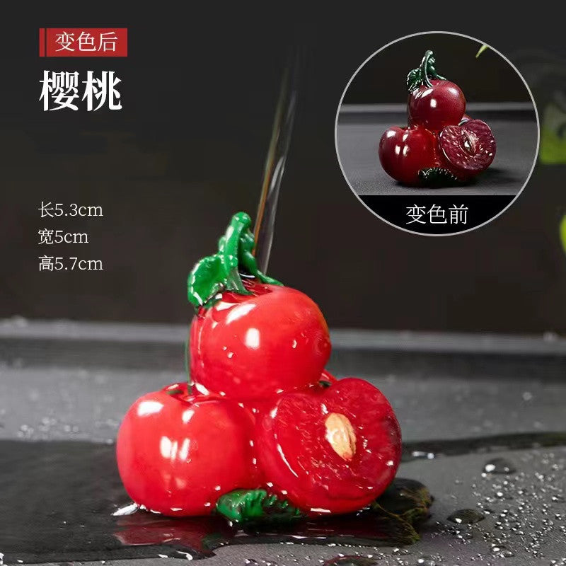 Color-changing fruits tea pets