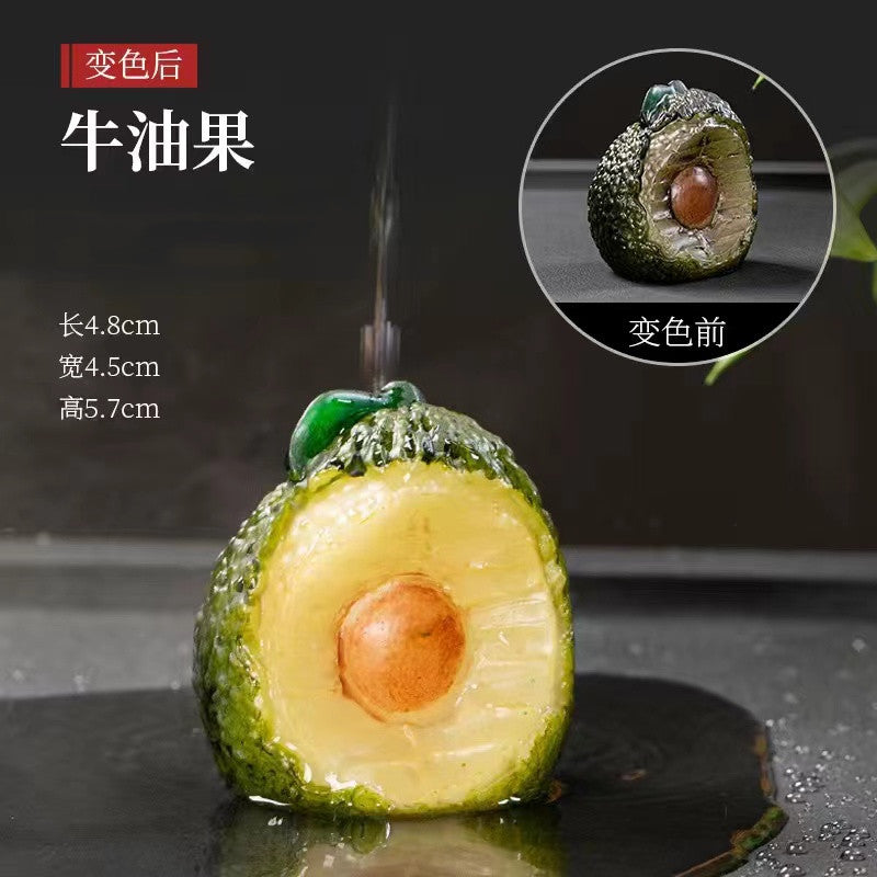 Color-changing fruits tea pets