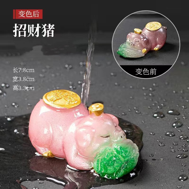 Color-changing fruits tea pets