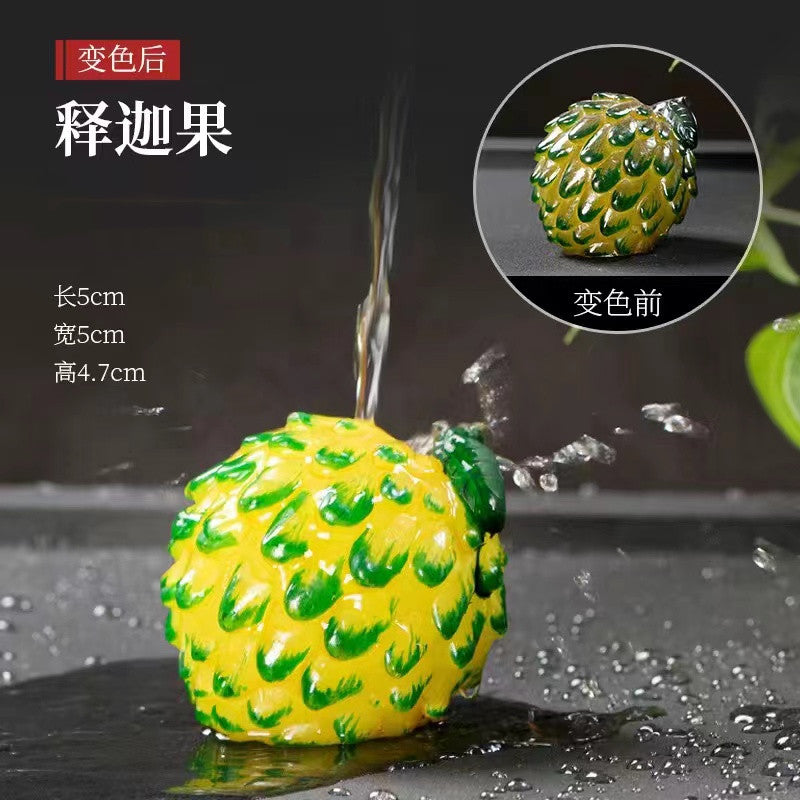 Color-changing fruits tea pets