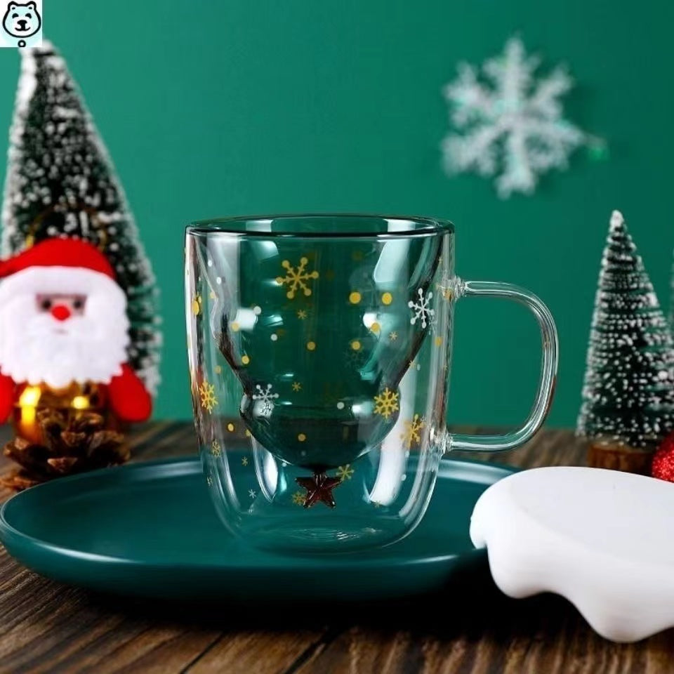 Christmas tree lovely star cup