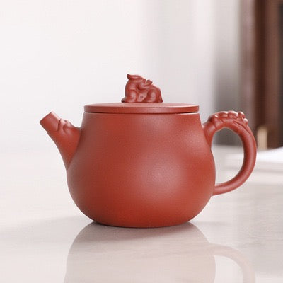 Purple sand  Small red clay Teapot