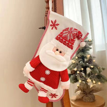 Load image into Gallery viewer, High grade Christmas sock gift bag Large old man Christmas gift bag
