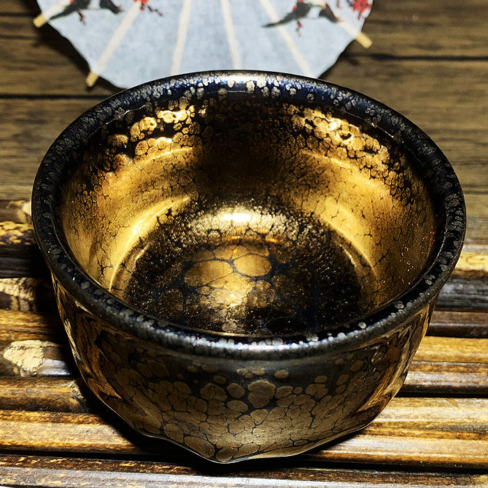 Master Collection---Golden Oil Drop Tea Cup(M382)