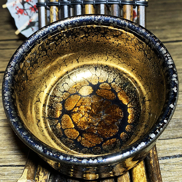 Master Collection---Golden Oil Drop Tea Cup(M382)