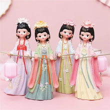 Load image into Gallery viewer, Ancient Chinese clothing Tang rhyme girl doll
