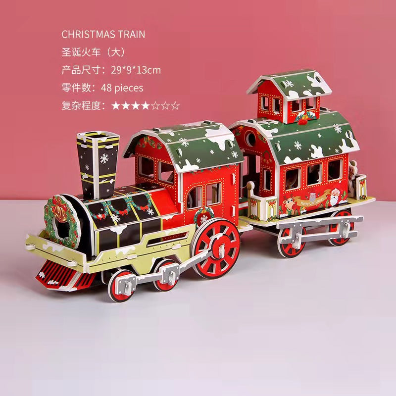 Christmas children's 3D jigsaw puzzle