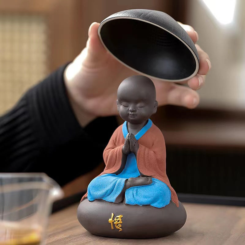 Creative little monk tea pet tea filter