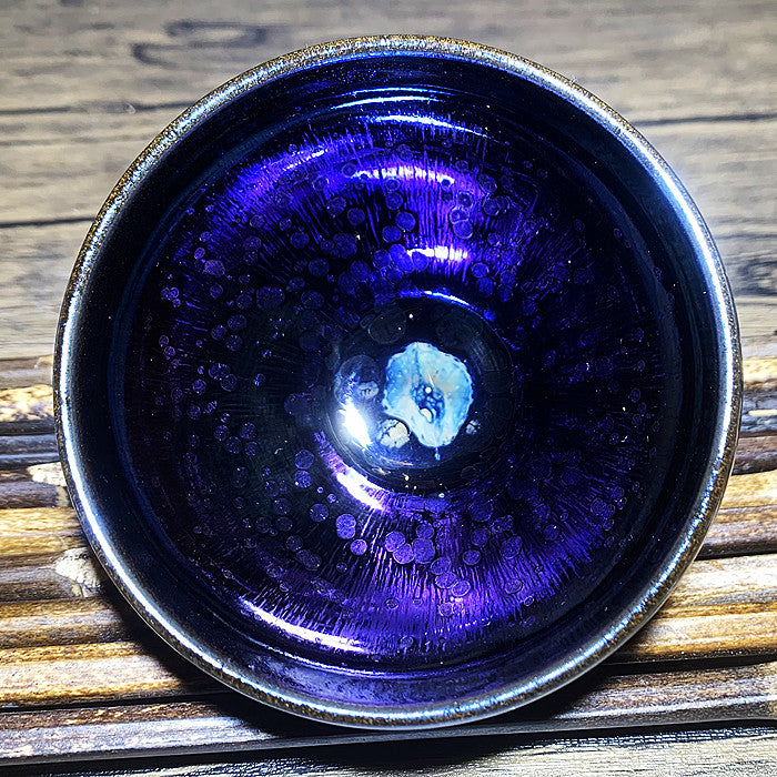 Master Collection--High end colorful divine stone Teacup(M389)