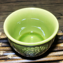 Load image into Gallery viewer, Master Collection-- High end Ge Yao Qilin Lion Handmade Tea Cup(M392)
