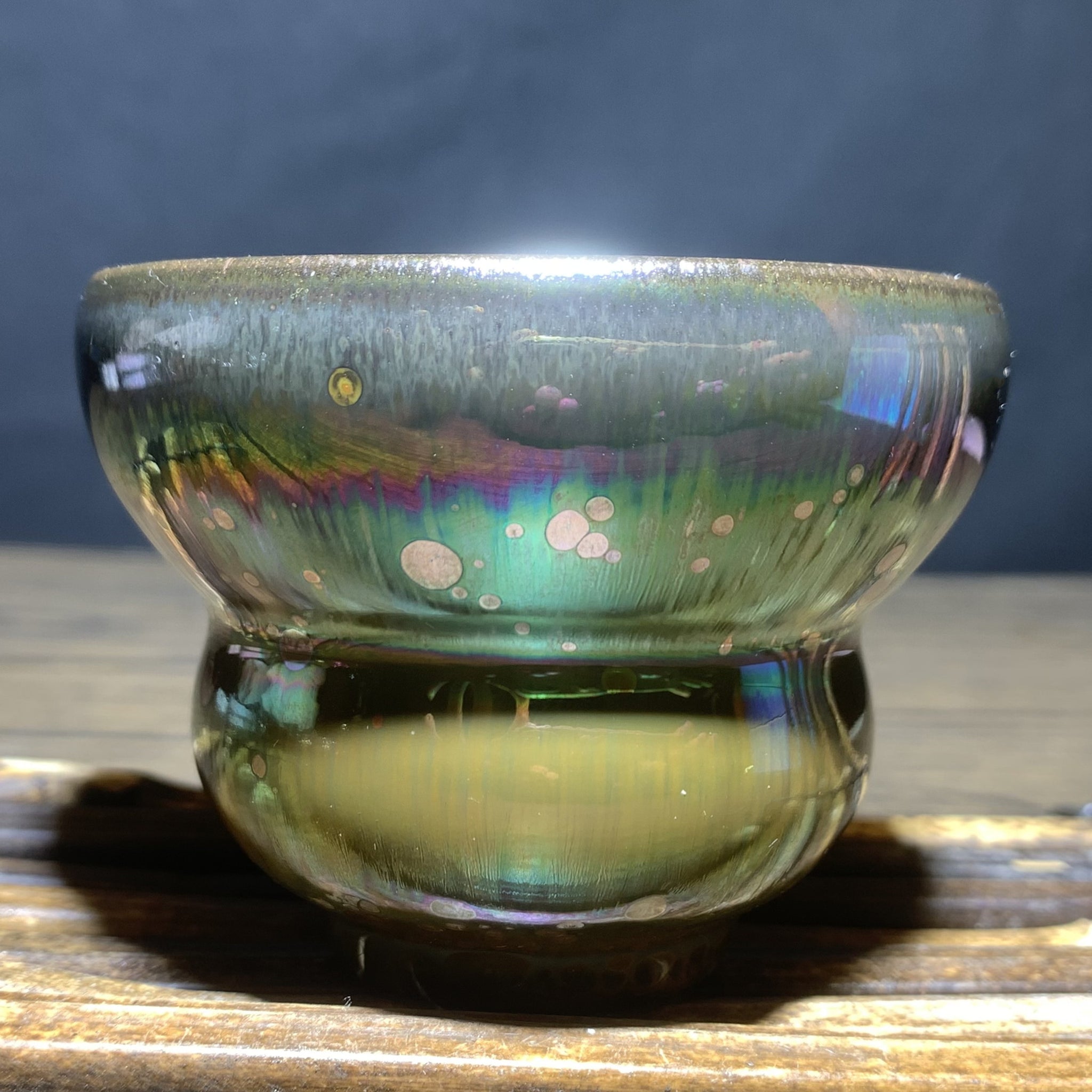 Master Collection---Handmade gourd tea cup from kiln teacup(M387)