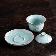 Load image into Gallery viewer, Ice split high-end cover bowl Gaiwan
