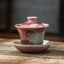 Load image into Gallery viewer, Antique firewood kiln becomes Sancai bowl
