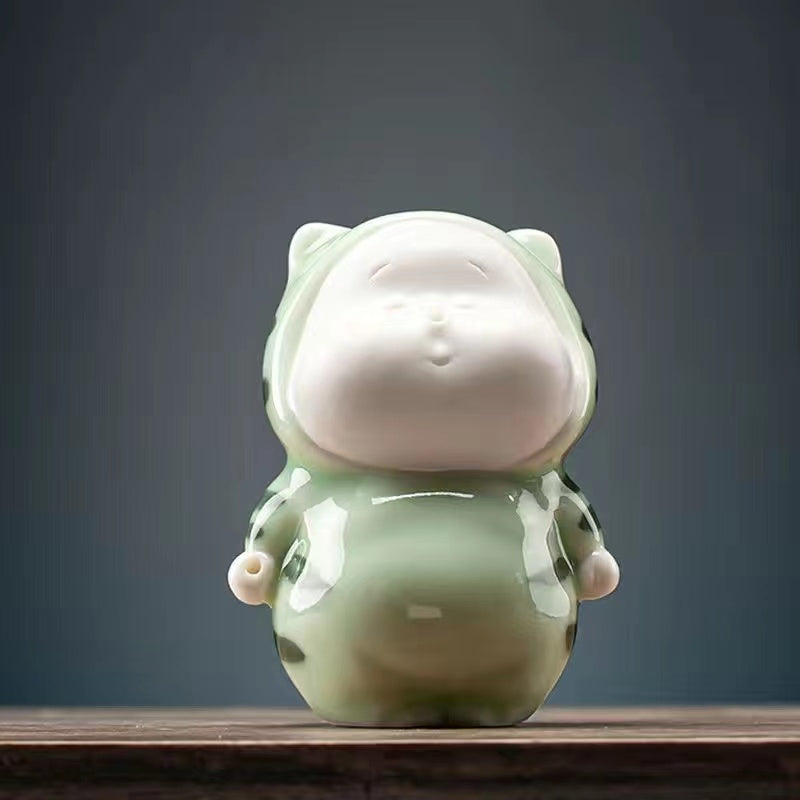 Creative ceramic censer Cute tea pet multifunctional accessories