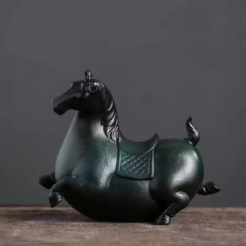 Creative Tea Pet Horse Tea of the Chinese Zodiac