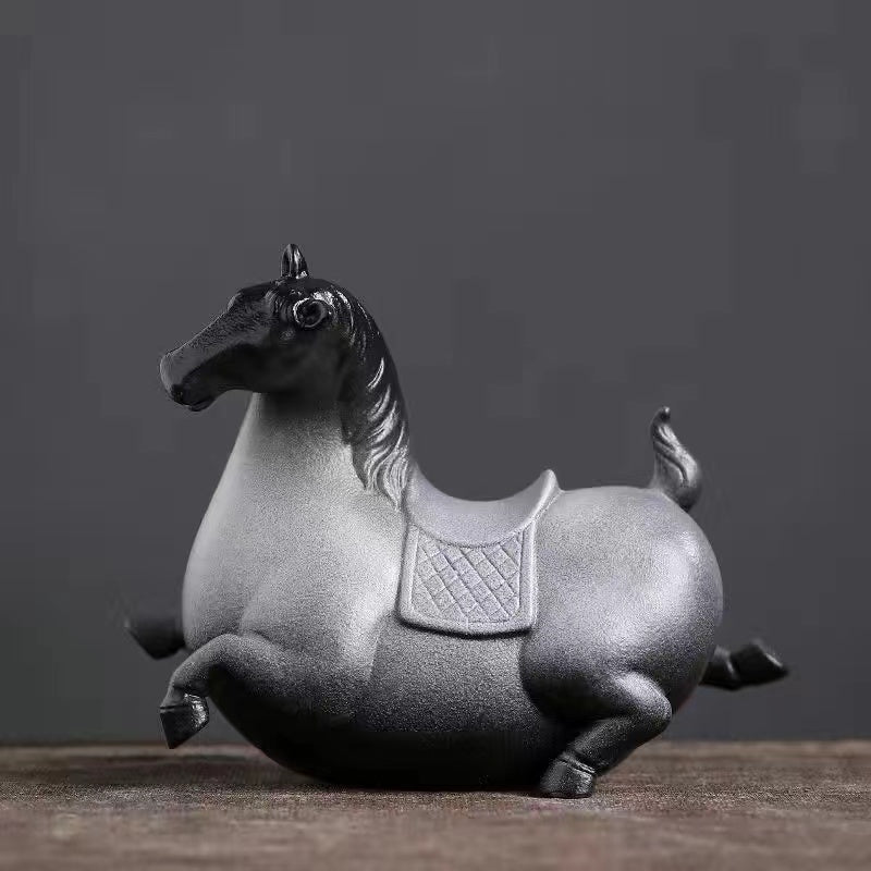 Creative Tea Pet Horse Tea of the Chinese Zodiac