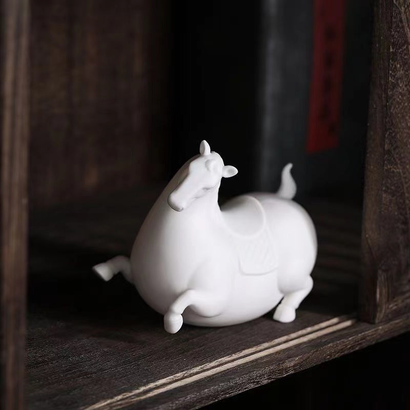 Creative Tea Pet Horse Tea of the Chinese Zodiac