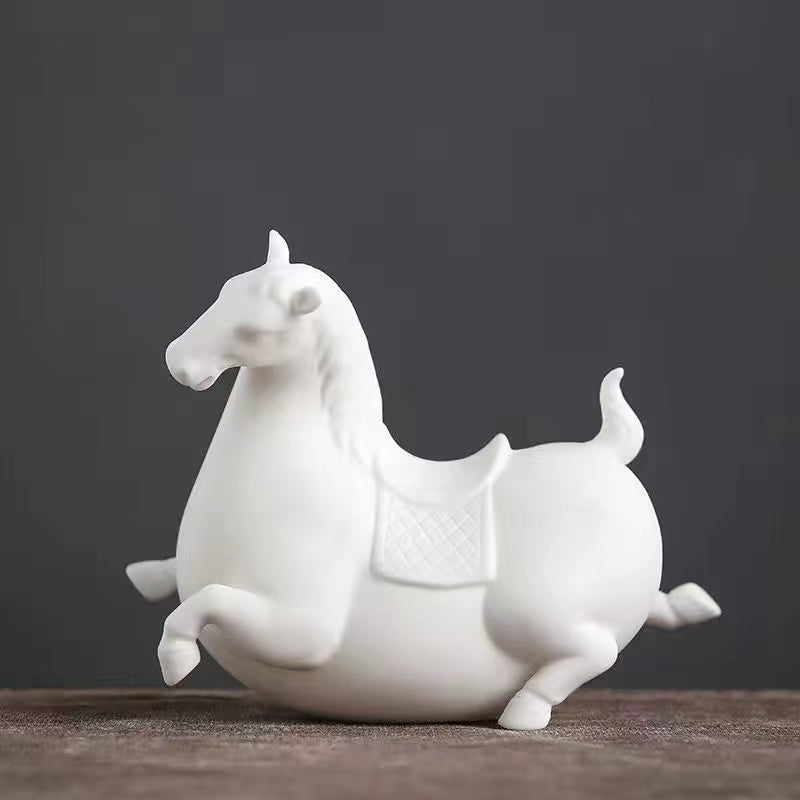 Creative Tea Pet Horse Tea of the Chinese Zodiac