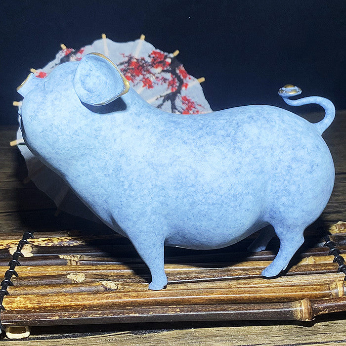 High-end Handmade Ruyi Pig Decoration