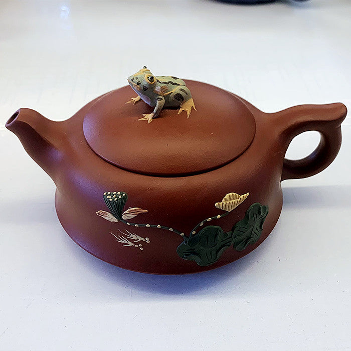 Purple sand frog Set combination Teacup/Justice Cup/Teapot