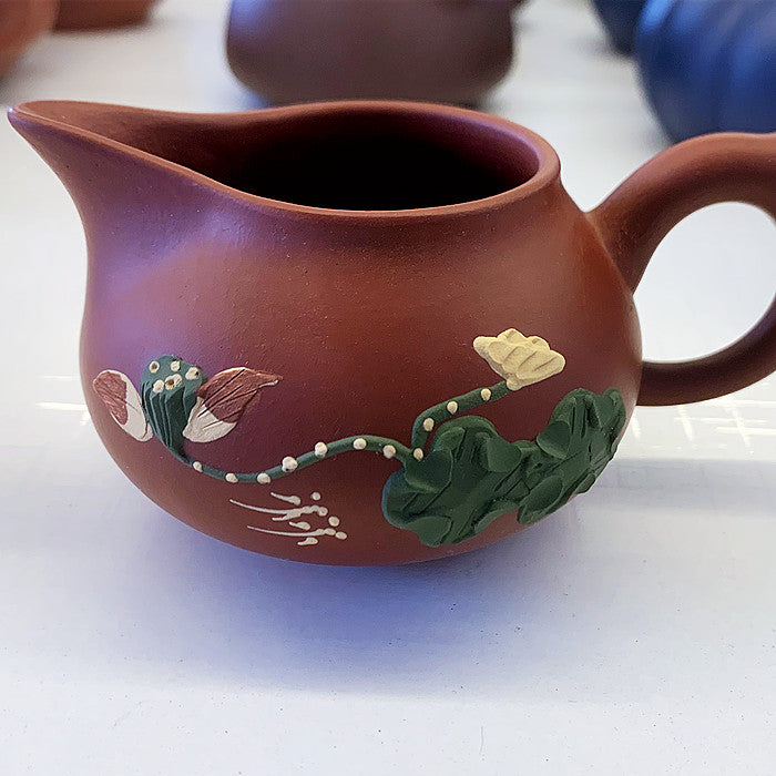 Purple sand frog Set combination Teacup/Justice Cup/Teapot