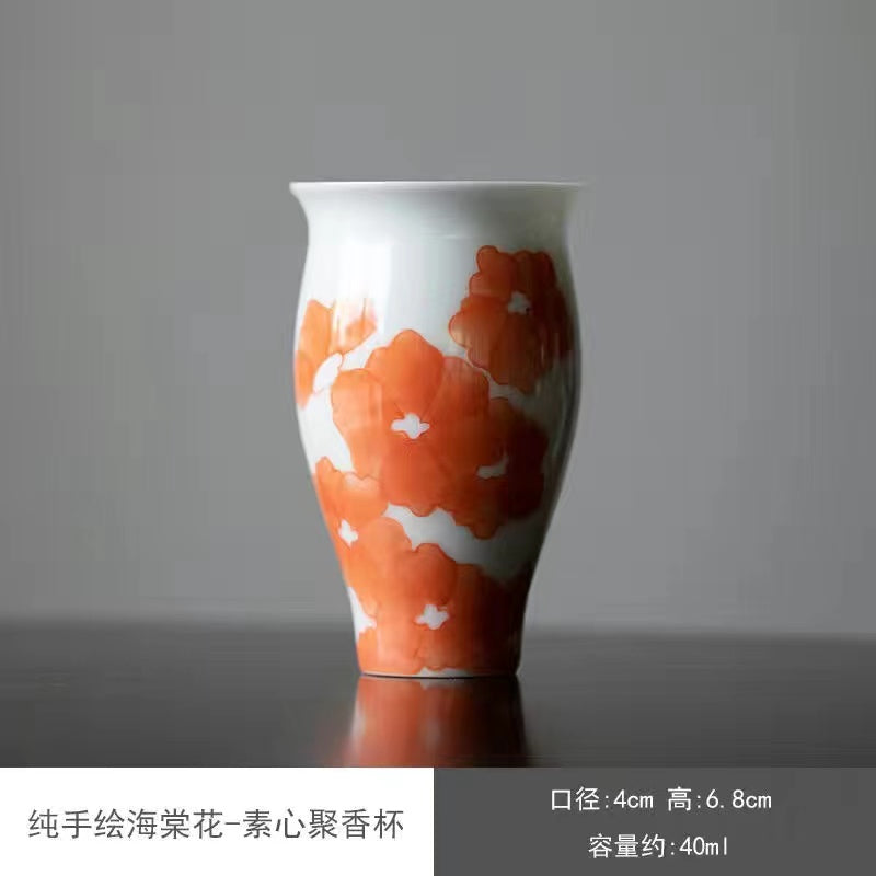 Pure hand-painted fragrant cup