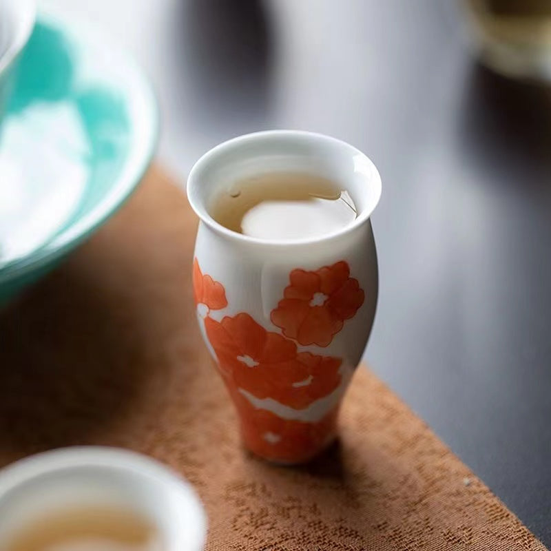 Pure hand-painted fragrant cup