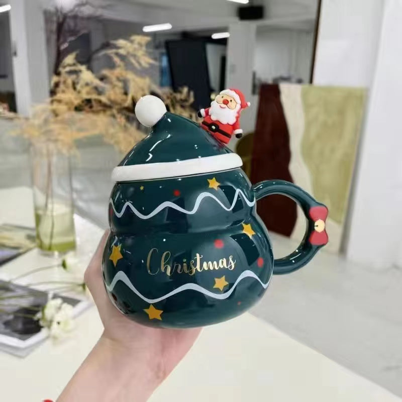 Creative Christmas snowman mug