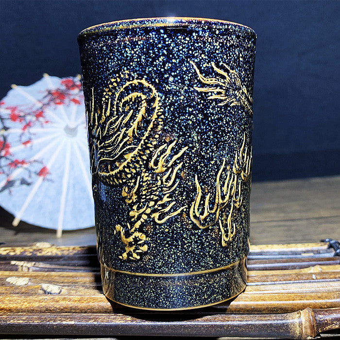 Master Collection----High end hand-painted dragon Tea cup(M422)