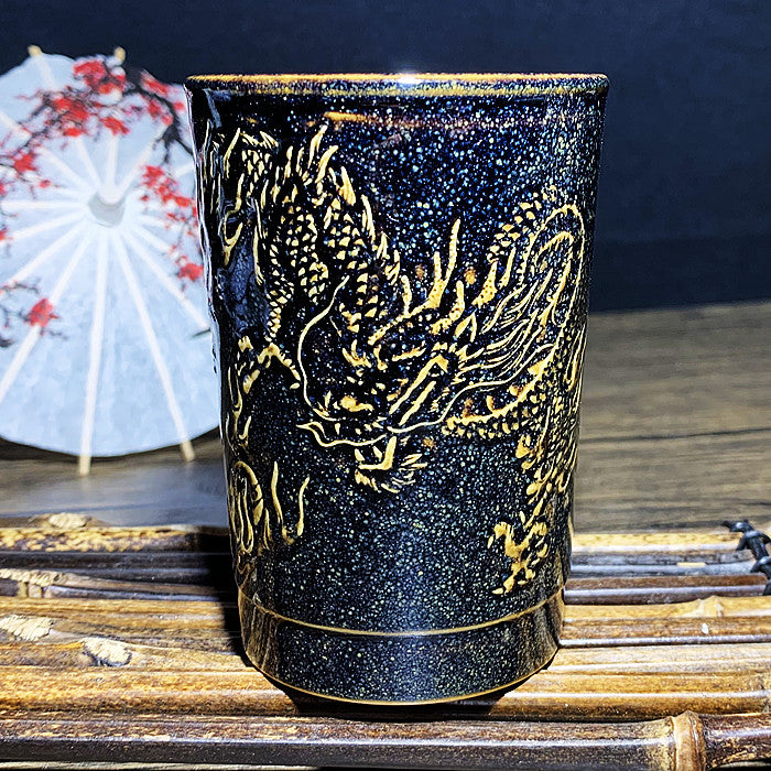 Master Collection----High end hand-painted dragon Tea cup(M422)