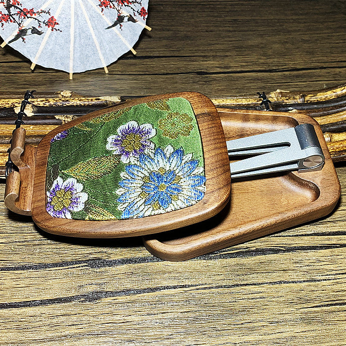 Hand embroidered unique mobile phone holder