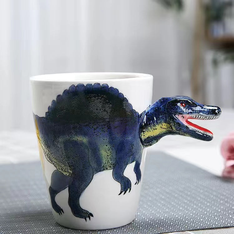 Creative cartoon ceramic cup 3D animal mug