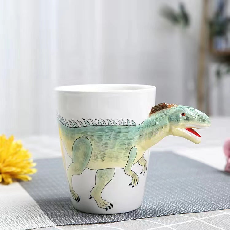 Creative cartoon ceramic cup 3D animal mug