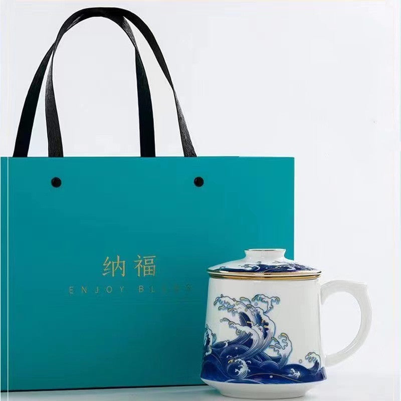 Jingdezhen enamel color ceramic Tea cup