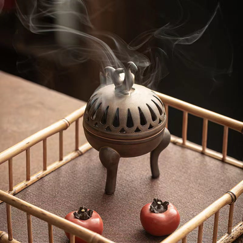 Vermilion Bird Incense Three-legged Incense Burner