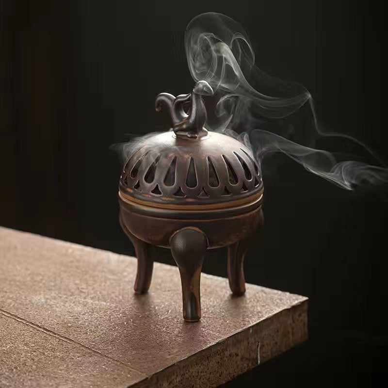 Vermilion Bird Incense Three-legged Incense Burner