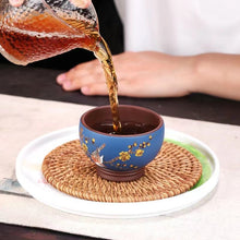Load image into Gallery viewer, Yixing Purple Sand Tea Cup Large Capacity Hand-Painted Kung Fu Cup
