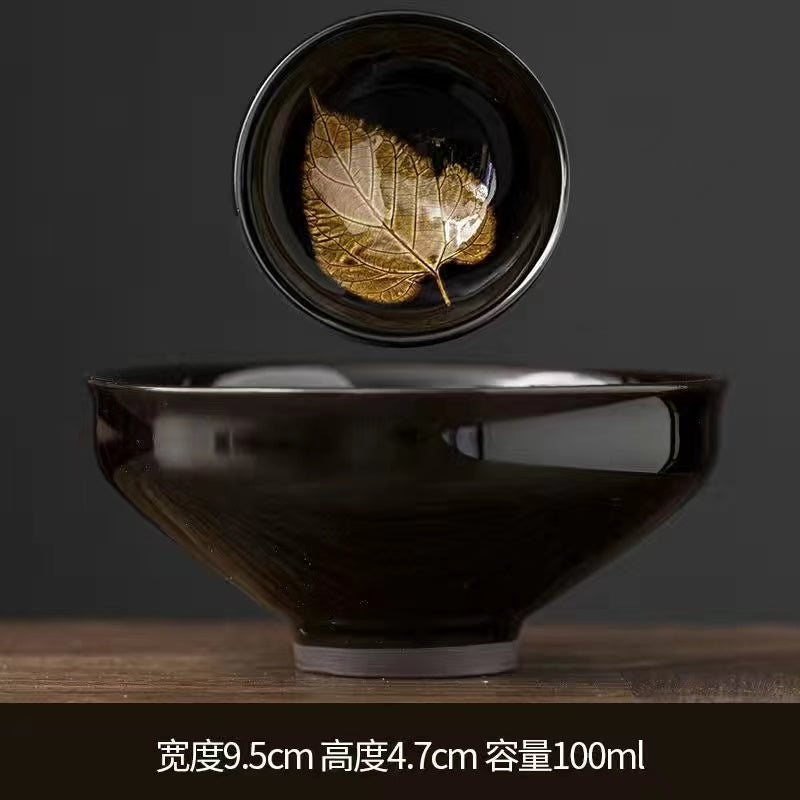 Master Collection----Jianzhan Muye Tianmu Calendars Pure Handcrafted MasterTeacup(M460)