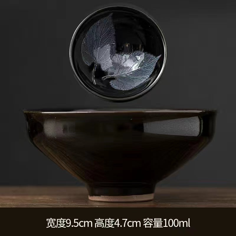 Master Collection----Jianzhan Muye Tianmu Calendars Pure Handcrafted MasterTeacup(M460)