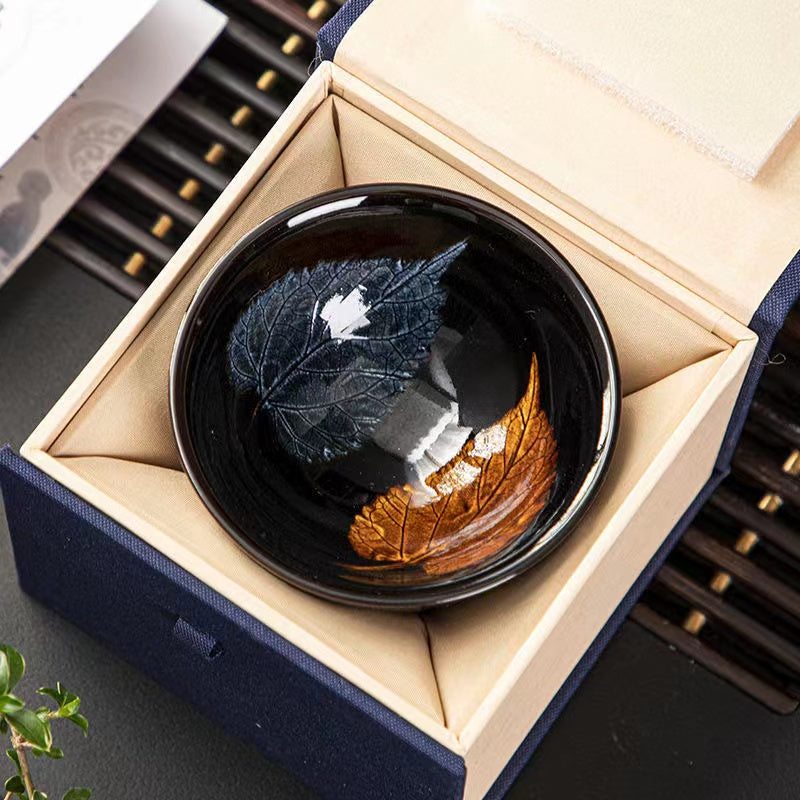 Master Collection----Jianzhan Muye Tianmu Calendars Pure Handcrafted MasterTeacup(M460)