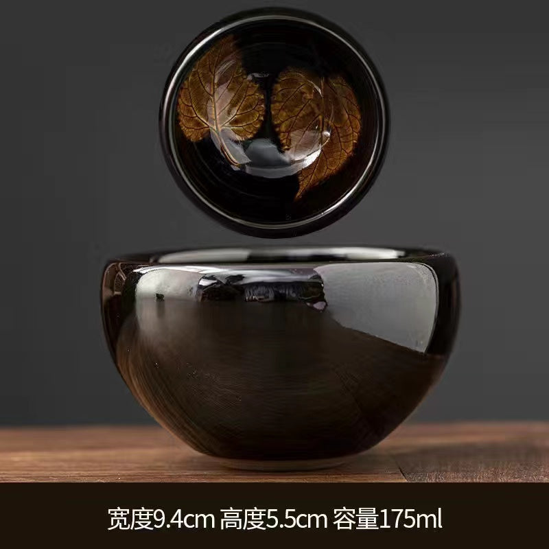 Master Collection----Jianzhan Muye Tianmu Calendars Pure Handcrafted MasterTeacup(M460)