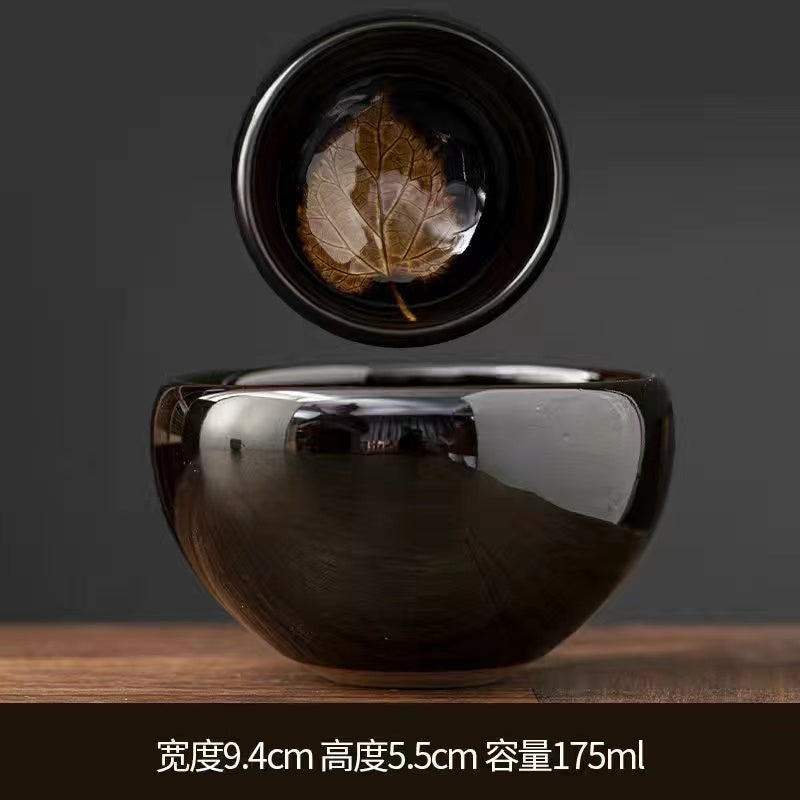 Master Collection----Jianzhan Muye Tianmu Calendars Pure Handcrafted MasterTeacup(M460)