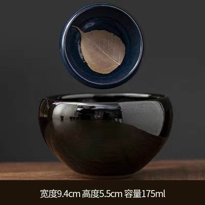 Master Collection----Jianzhan Muye Tianmu Calendars Pure Handcrafted MasterTeacup(M460)